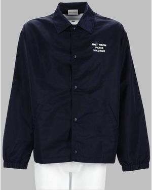 Drole de Monsieur "slogan" Jacket - Blue