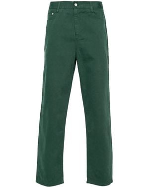 Arte' Arte Round Pocket Embroidery Jeans - Green