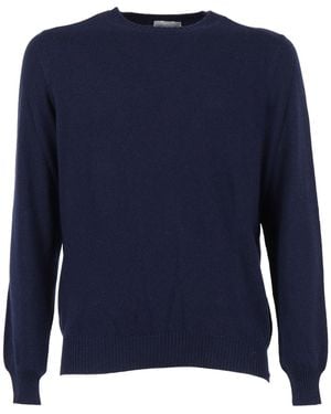 Sette Fili Cashmere Seven Cashmere Threads French Shoulder Collar 1 Thread - Blue