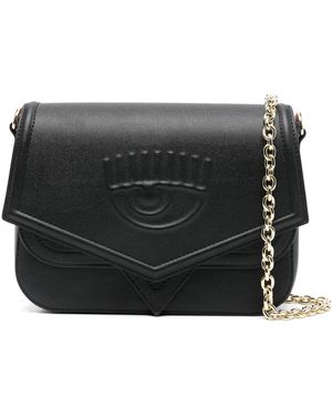 Chiara Ferragni Eyelike Taschen, Skizze 04 Beutel glatt - Schwarz