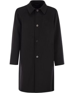 Paltò Maurilio Wool Coat - Black