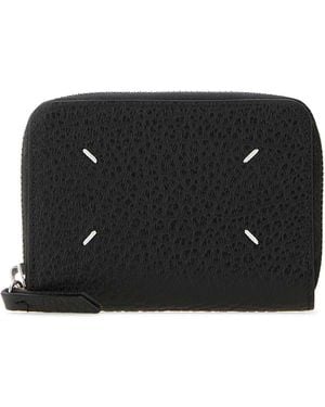 Maison Margiela Leather Wallet - Black