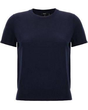 Theory 'Basic Tee' Jumper - Blue