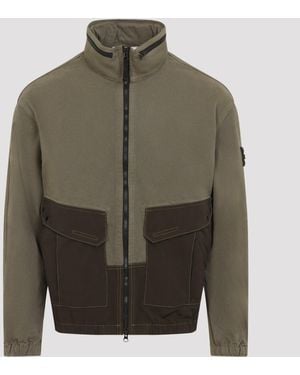 Stone Island Cotton Jacket - Green
