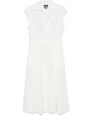 A.P.C. Jurken Wit