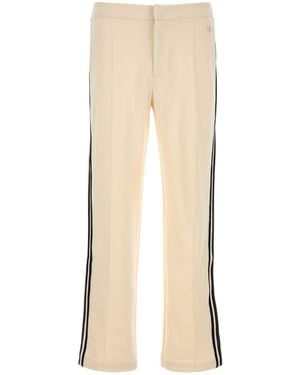 adidas Cream Cotton Blend X Wales Bonner joggers - Natural