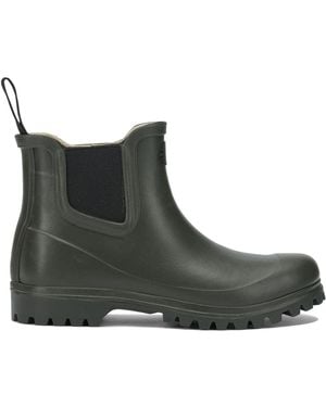 Superga Rubber Ankle Boots - Black