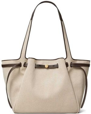 Tory Burch Romy Canvas Tote - Natural