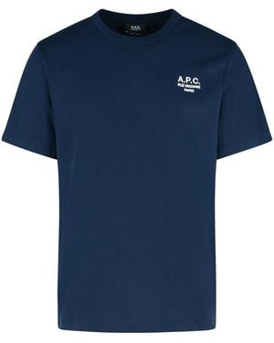 A.P.C. T-Shirts And Polos - Blue