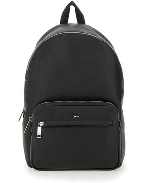 BOSS Zaino Con Logo - Black