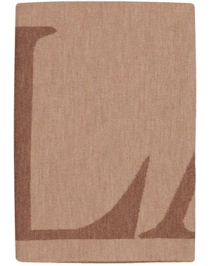 Lanvin Sjaals Kameel - Bruin