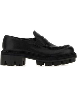 Prada Basalt Loafers - Black