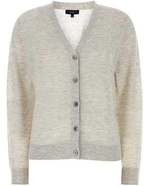 Soeur Nylon Blend Gianna Cardigan - Grey
