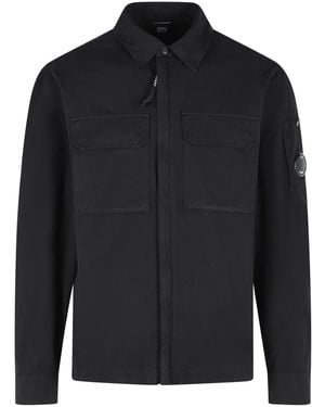 C.P. Company Cotton Shirt - Black