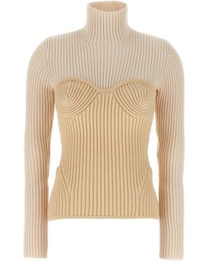 Jean Paul Gaultier Corset -trui - Naturel