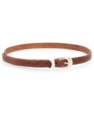 Our Legacy Cow Leather Belt - Brown
