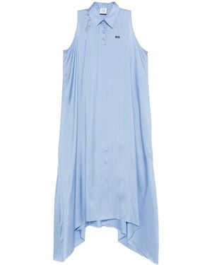 Vetements Summer Shirt Dress - Blue