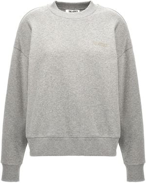 The Attico La sudadera del logotipo de Attico - Gris