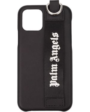 Palm Angels Iphone Trasporta Iphone 11 Pro Poliurethane - Nero