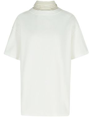 Maison Margiela Inverted Cotton Shirt - White