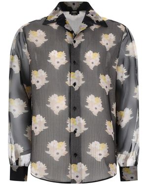 Fendi Camicia Oversize - Grey