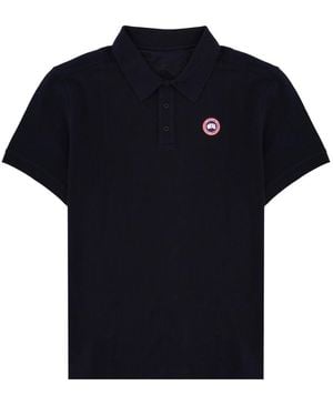 Canada Goose Logo Polo - Black