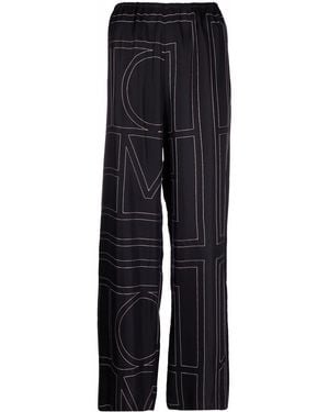 TOTEME Zijden Pyjamabroek - Blauw