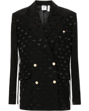 adidas Jaquard Blazer - Schwarz