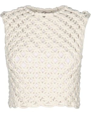 Alaïa Square Top - Natural