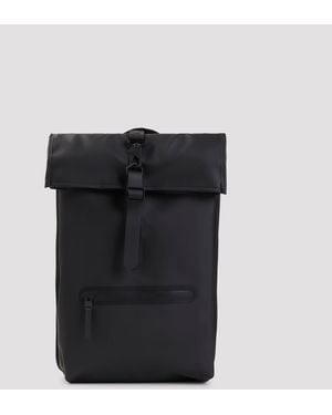 Rains Rooltop Rucksack - Black