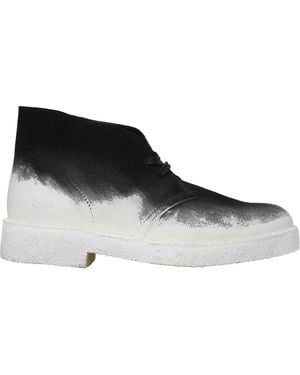 Clarks Stivaletti Uomo Camoscio Nero/Gesso - Black