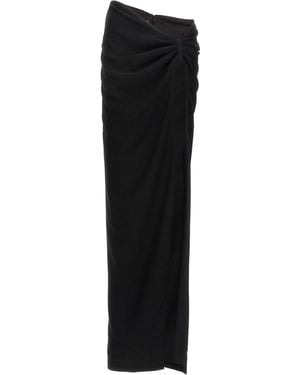 Monot 'Torpedo' Long Skirt - Schwarz