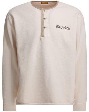 Human Made Von Menschen hergestelltes "Henley"-Sweatshirt - Natur