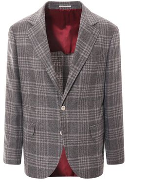 Brunello Cucinelli Blazer Jacket - Grau