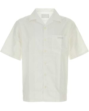 Prada Poplin Shirt - White