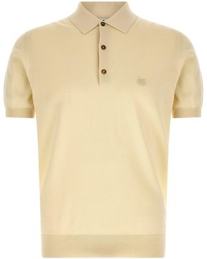 Etro "Pegaso" Poloshirt - Natur