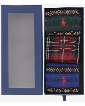 Polo Ralph Lauren Cotton Blend Socks - Blue