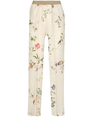 Semicouture Trousers - Natural