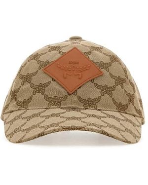 MCM Embroidered Polyester Blend Baseball Cap - Multicolour