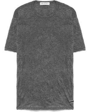 Our Legacy Unser Erbe neuer Box T -Shirt - Grau