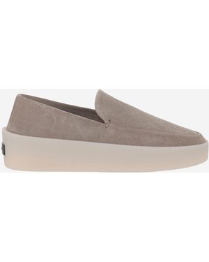 Fear Of God Angst vor Gott 101 Lederrutsch auf Loafer - Grau