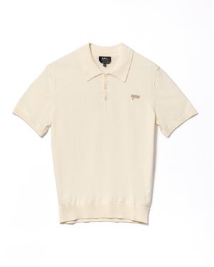 A.P.C. T -Shirts und Polos weiß - Natur