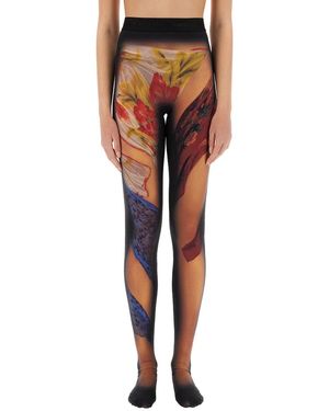 Marine Serre "Statue" Leggings - Mehrfarbig