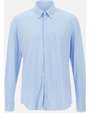 Paul & Shark Reise-Kollektion Slim Fit Hemd - Blau