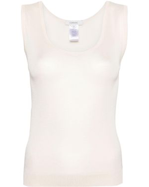 Lemaire Seamless Sleeveless Sweater Clothing - White