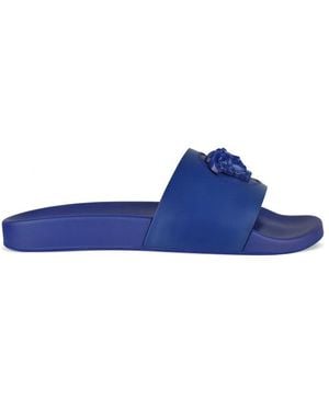 Versace La Medusa Slippers Blauw