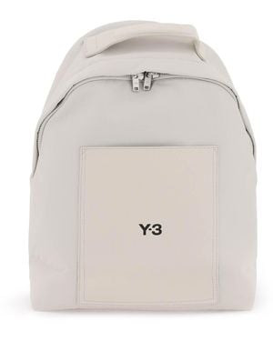 Y-3 Luxus -Fitness -Rucksack - Weiß