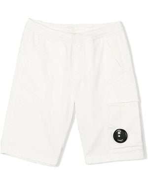 C.P. Company Bermuda Cargo - White