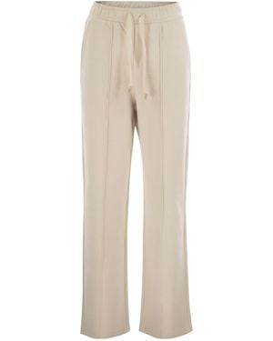 Weekend by Maxmara Weekend Max Mara Folk Plush Trousers - Natural
