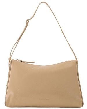 MANU Atelier Prism Hobo Bag beige Leder - Natur